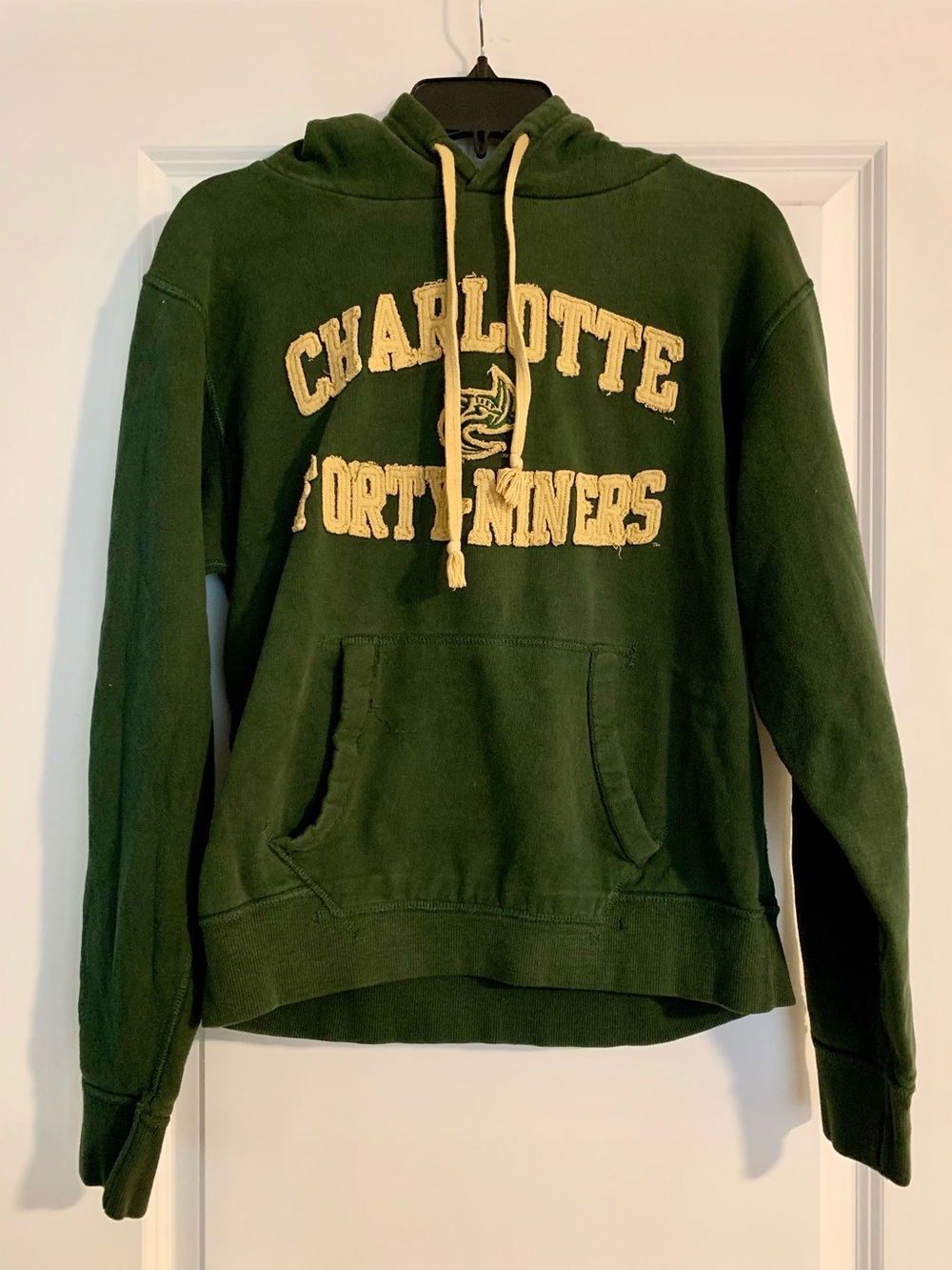 Pressbox Green & Yellow Charlotte Forty-Niners Hoodie